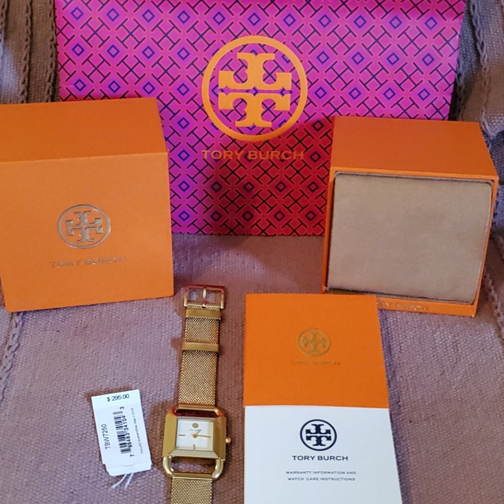 Tory Burch Phipps Gold Bracelet Watch